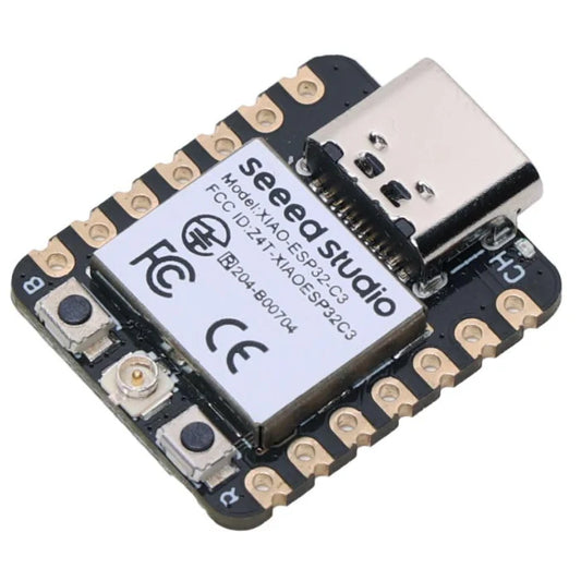 Seeed Studio XIAO ESP32C3 WiFi & Bluetooth Development Board | Ultra-Compact RISC-V Microcontroller for IoT & Arduino Projects