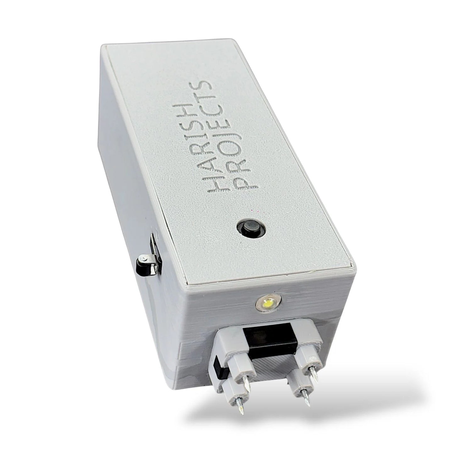 Self Defense Electric Dual 400K V Shock Device with LED Light by Harish Projects | Rechargeable 2000mAh Battery | Safety & Science Project Gadget