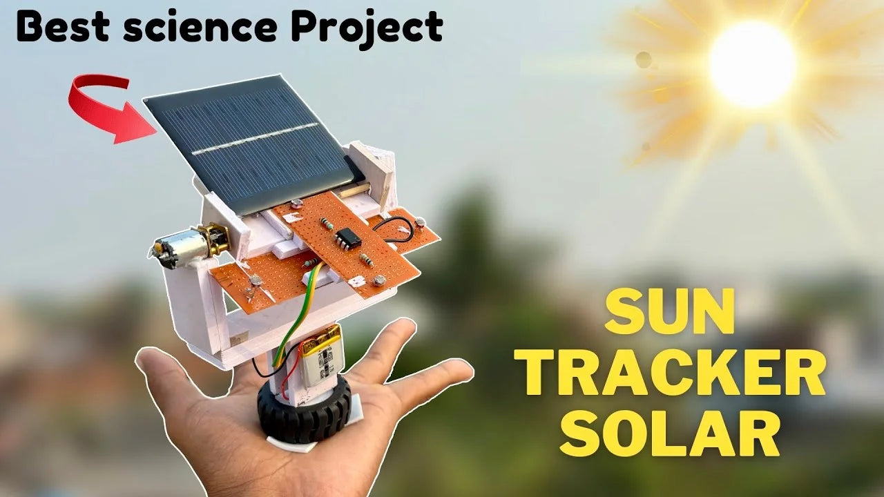 Sun Tracker Solar Panel Dual Axis | Science Project Kit