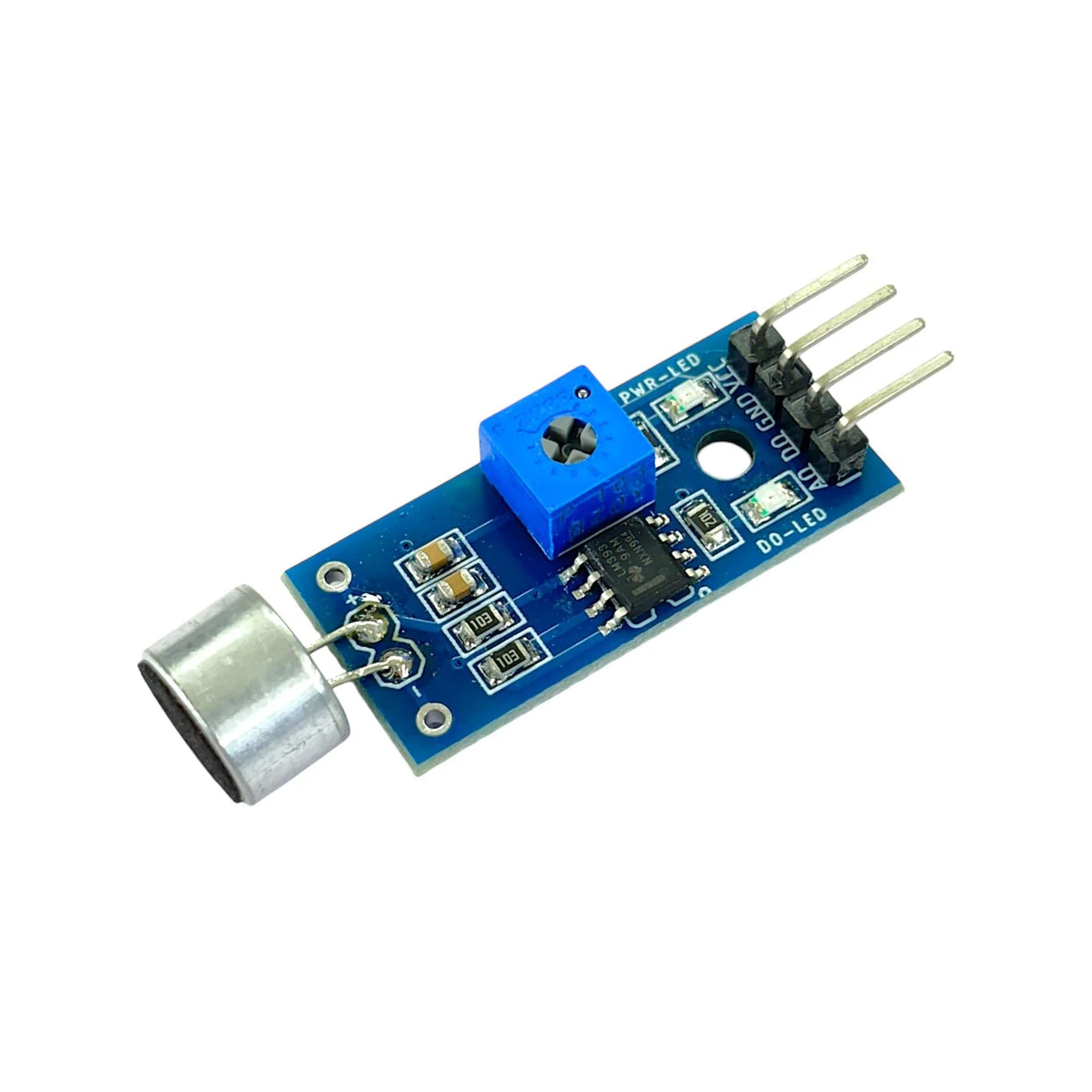 1x Sound Sensor Module Sound Sensor Module – Harish Projects
