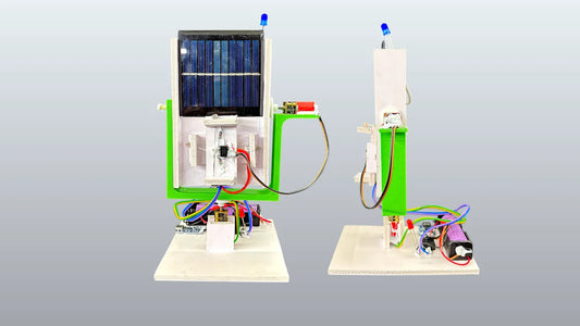 Sun Tracker Solar Panel Dual Axis Project | Automatic Solar Tracking Science Project