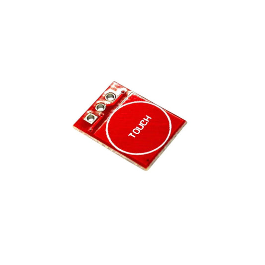 TTP223 1-Channel Capacitive Touch Sensor Module Red Color (Buy 2 Get Free 2 LED)
