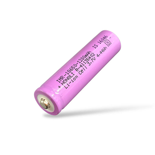 Terminal 1200mAh Rechargeable Li-ion Battery | 3.7V Lithium Battery for DIY Electronics, Arduino, Robotics & LED Projects