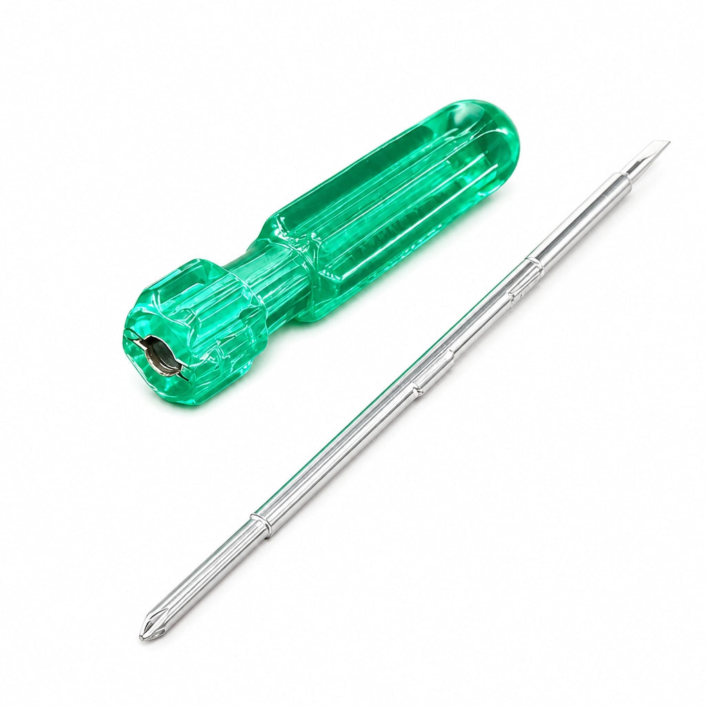 Two-in-One Screwdriver – Dual Tip Slotted & Phillips | 120mm | For SG90/MG90 Servo Motors & DIY Projects