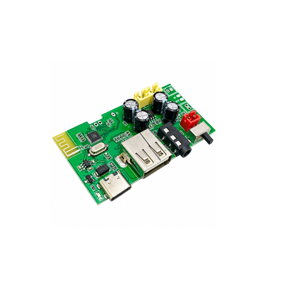 Type-C Bluetooth Audio Receiver Board 5V | 5W Dual Speaker Support Wireless BT Audio Module for DIY Speaker Projects