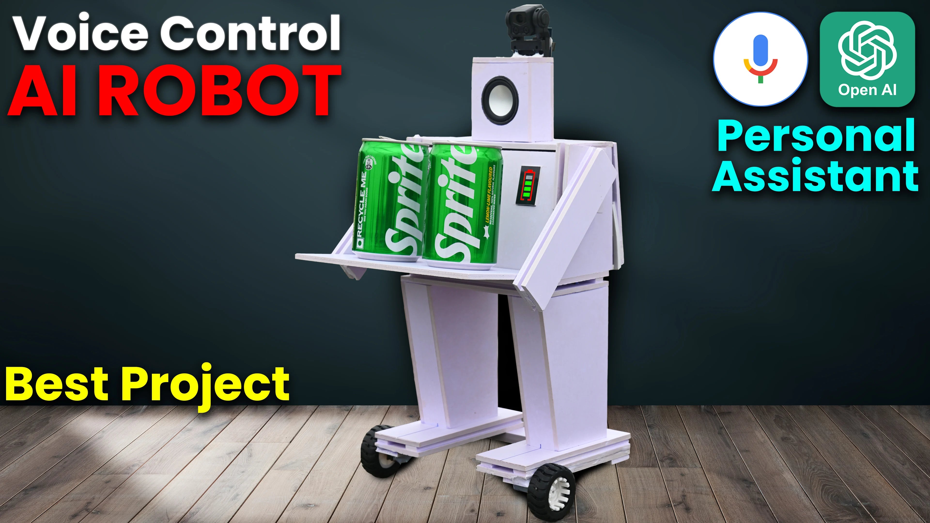 Voice Control AI Robot - Personal Assistant Full Working Project Kit ...