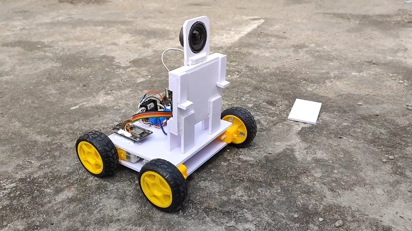 WiFi Talking Robot - Fully Phone Controlled Science Project
