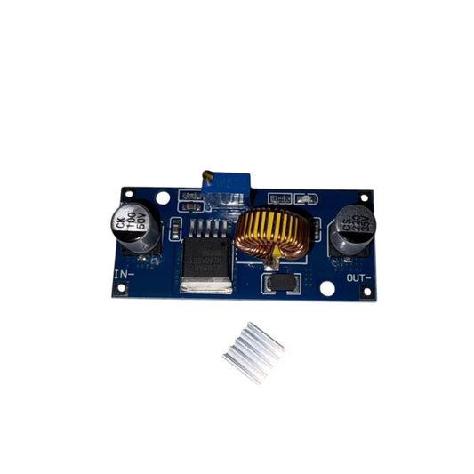 XL4015 5A Step Down DC-DC Buck Converter Module with Heatsink | Adjustable Step Down Power Supply for Arduino, LED & DIY Projects