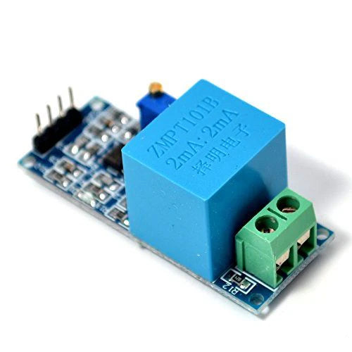 ZMPT101B AC Voltage Sensor Module | Single Phase AC Voltage Transformer Sensor for Arduino, ESP32, IoT & DIY Electronics Projects