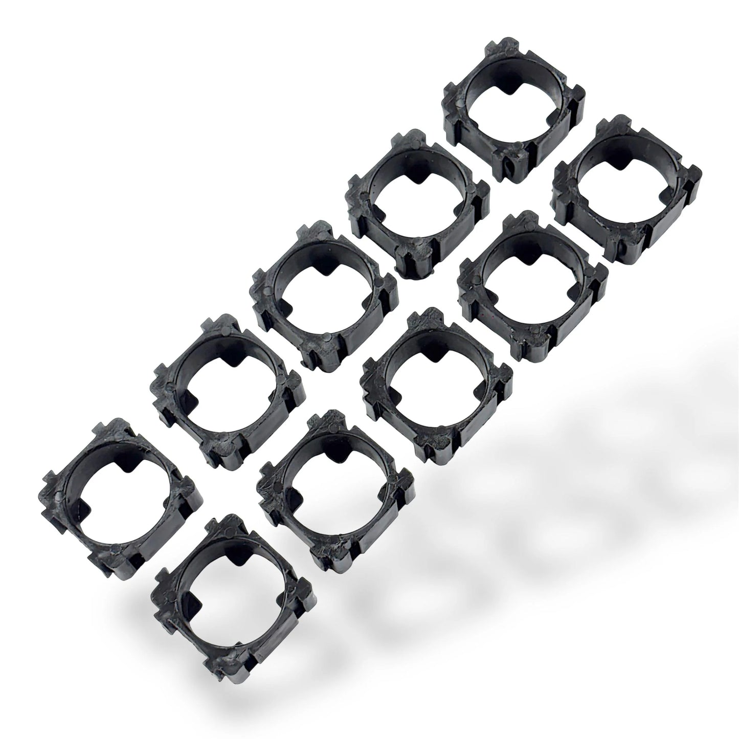 18650 Battery Cell Spacer Holder – 2x10 Grid Pack for Lithium-ion Battery Pack Assembly | Heat-Resistant & Durable Plastic Bracket