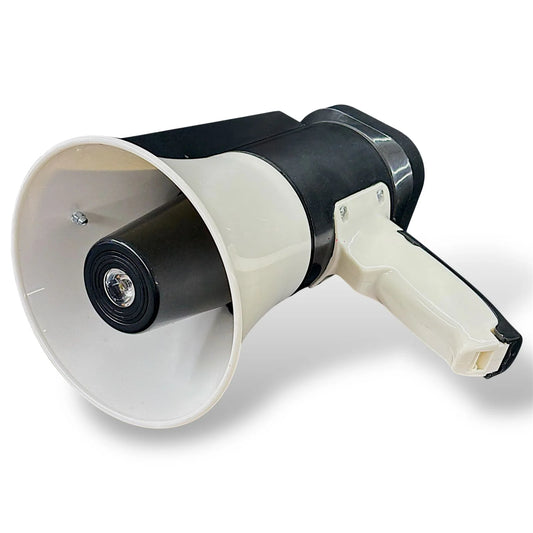 Solar Rechargeable Megaphone MP-935 with Built-in Torch & Police Siren | USB Playback, HD Recording & Sunlight Charging